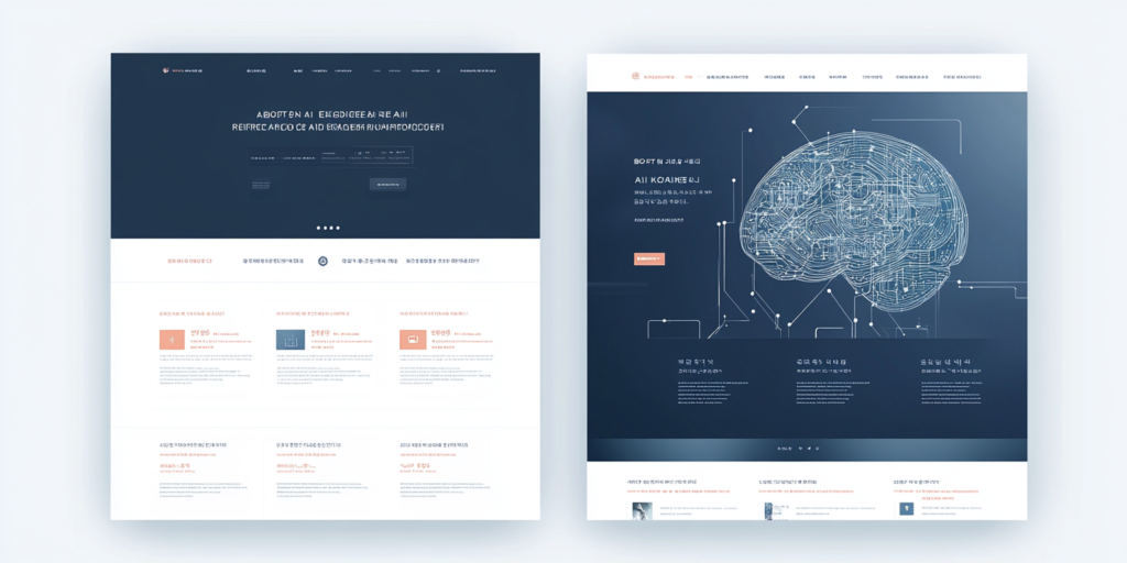 Designing web interfaces for artificial intelligence and neural ...