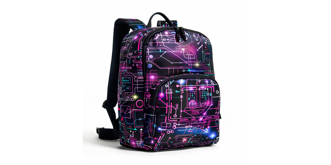 Whimsy in Color: The Abstract Backpack Collection Rami Maki